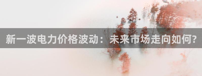 OB视讯体育3在线注册：新一波电力价格波动：未来市场走向如何?