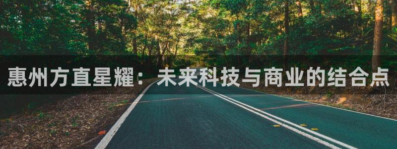 OB视讯苹果手机下载链接：惠州方直星耀：未来科技与商业的结合点